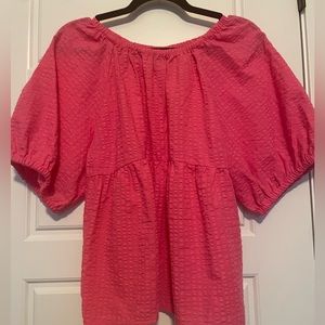 Old Navy NWOT hot pink shirt